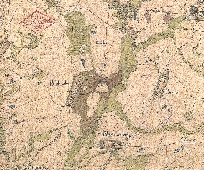 dorfanger-blankenburg.de - Schmettausches Kartenwerk 1767-1787
